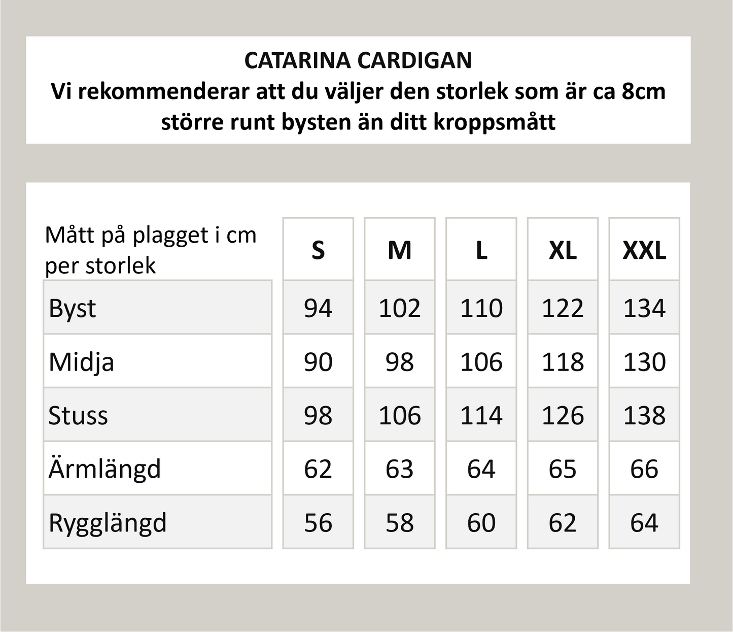 Catarina-neuletakki – Musta