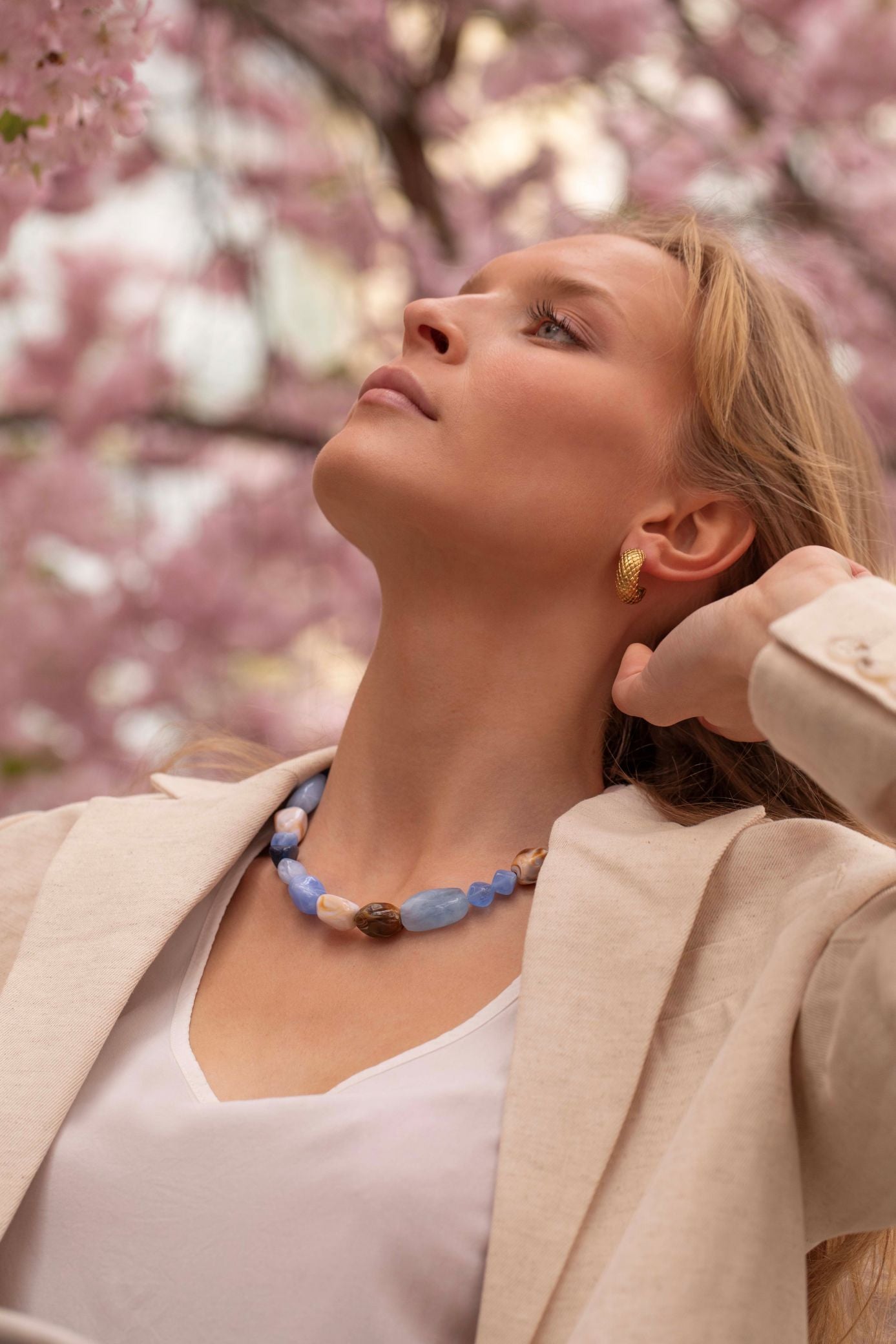 Venice Blue Halsband - Blå