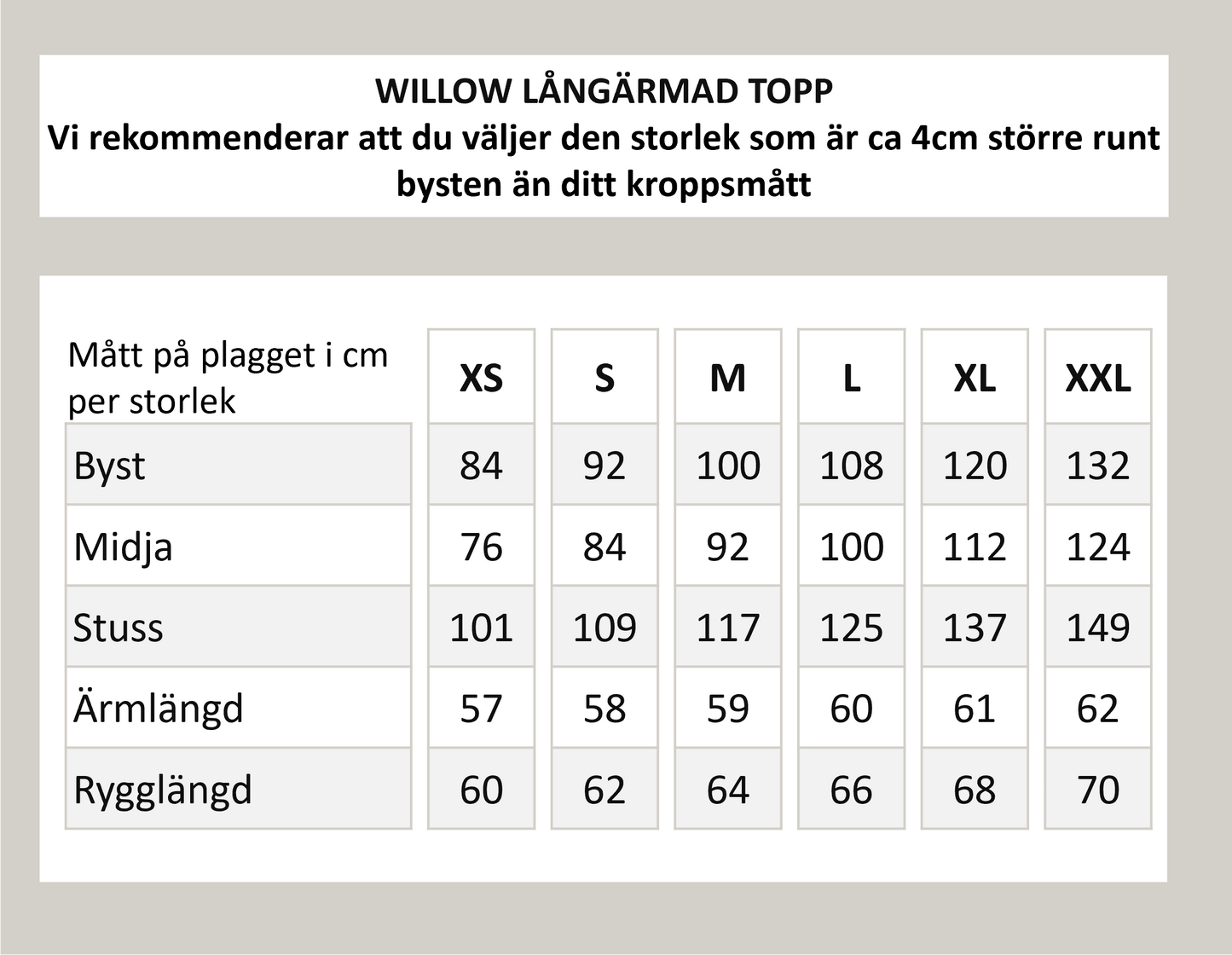 Willow långärmad topp - Plommon