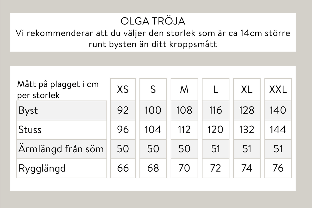 Olga tröja - Offwhite