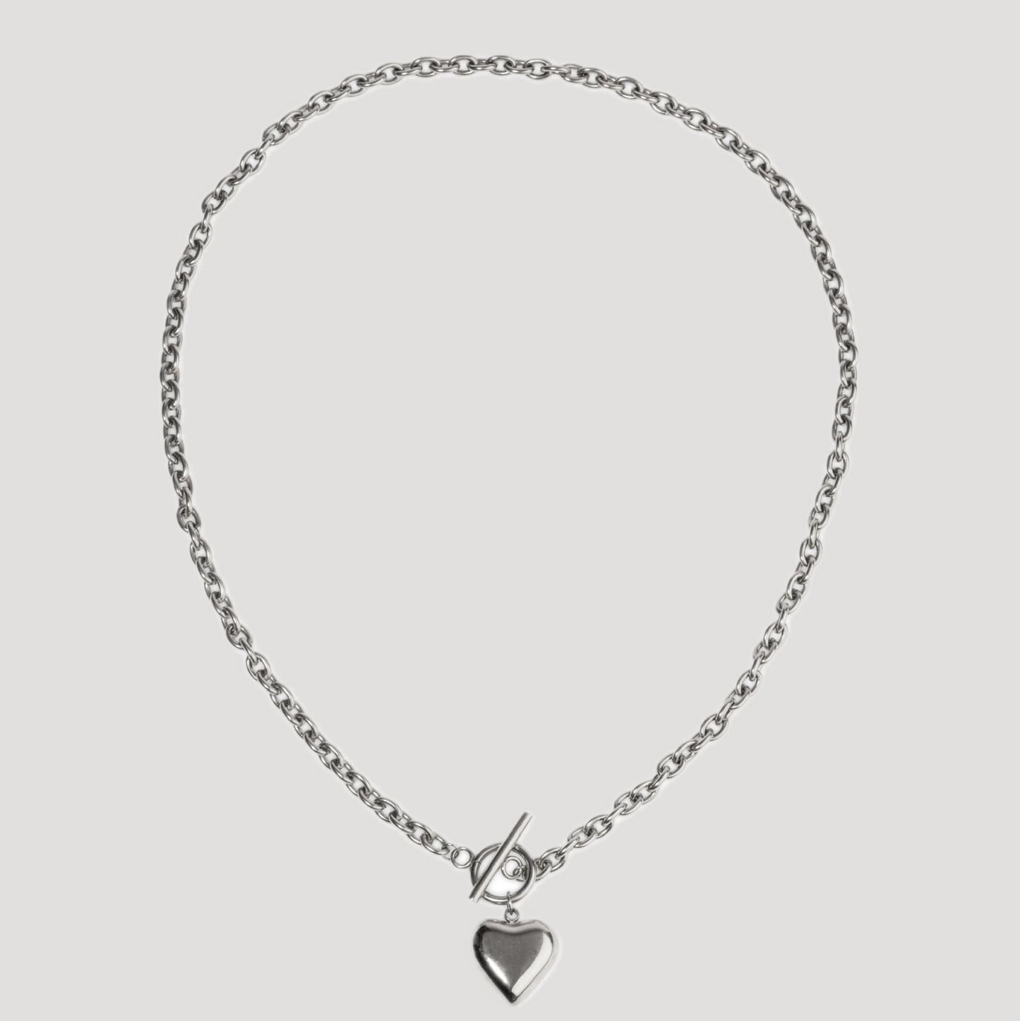Love Me Halsband Silver - Silver