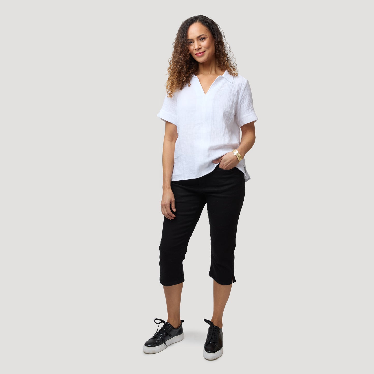 Alice capribyxor - Svart