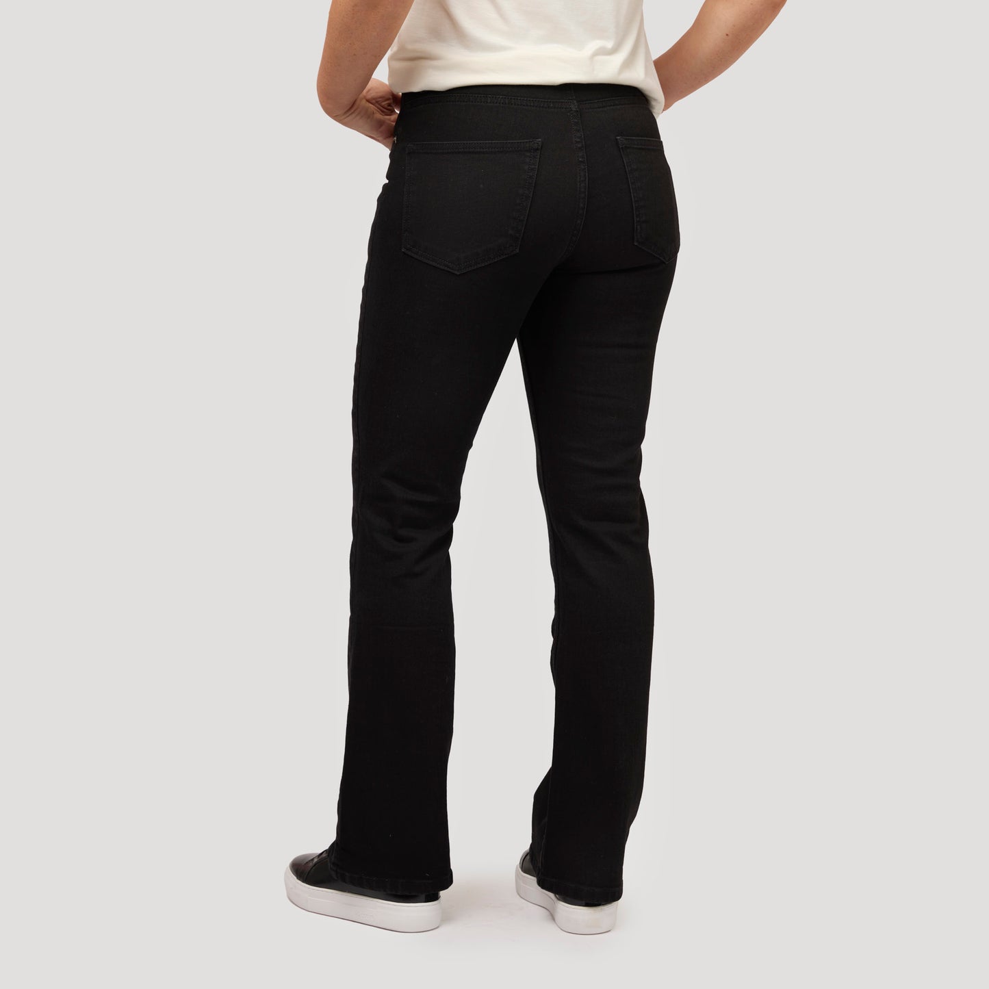 Alma denim - black