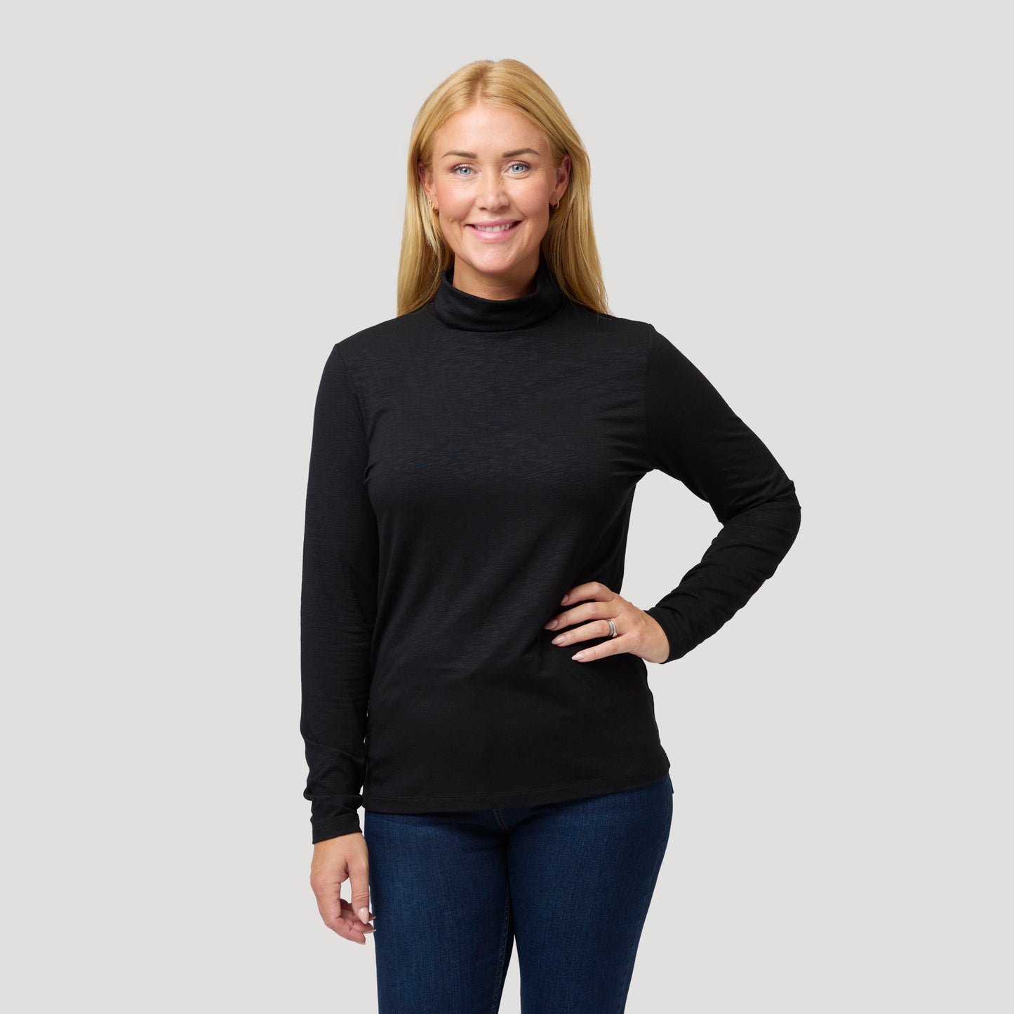 Bonnie polo - black