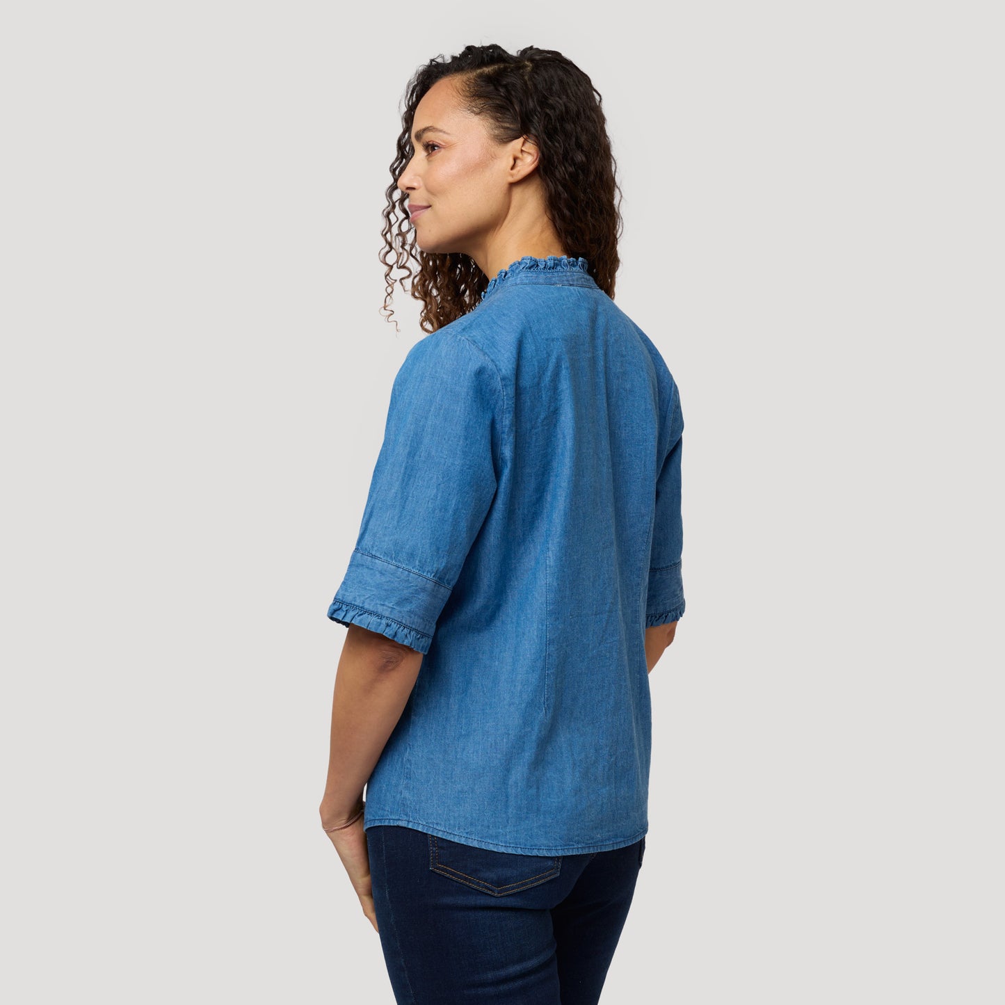 Dina blus - Denim