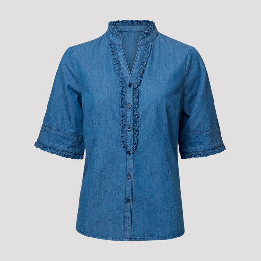 Dina blus - Denim