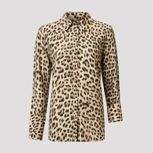Elise skjorta - Leopard