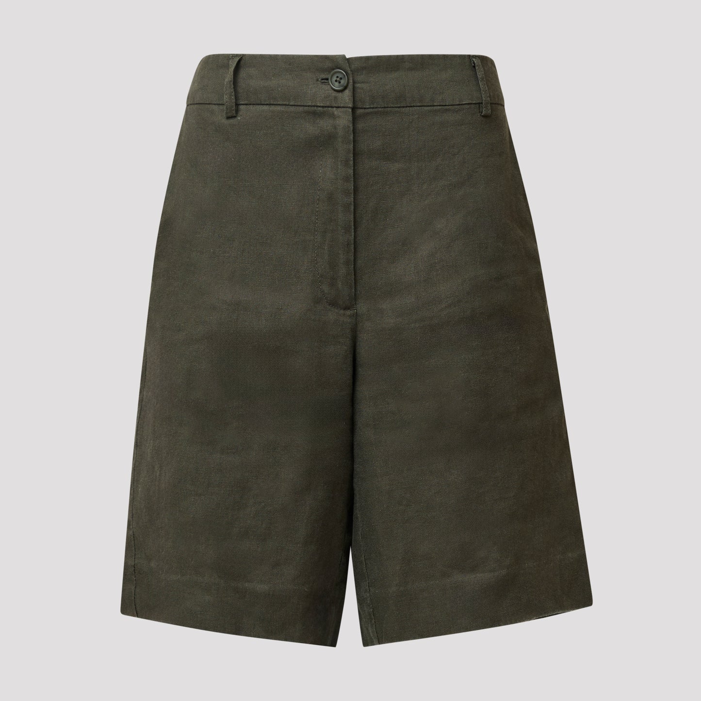 Emily linneshorts - Grön