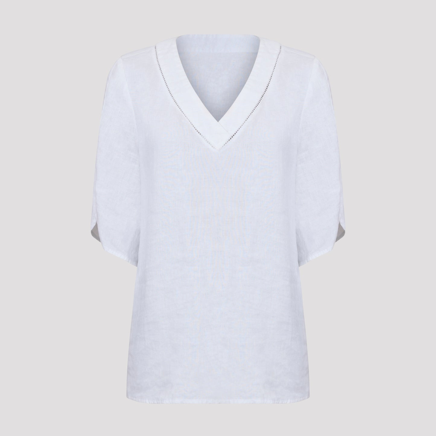 Emma linne blus - Vit