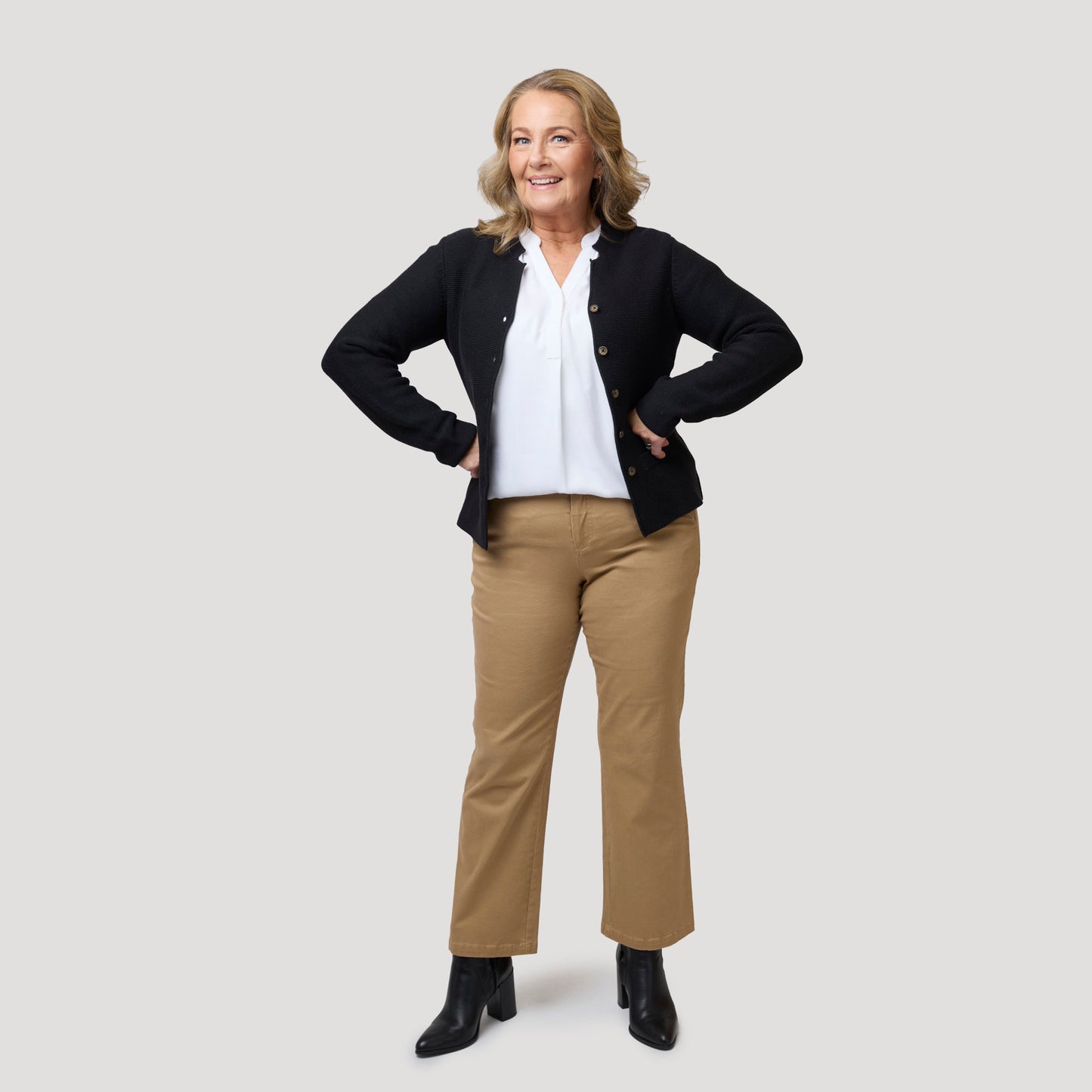 Francine cardigan - Svart