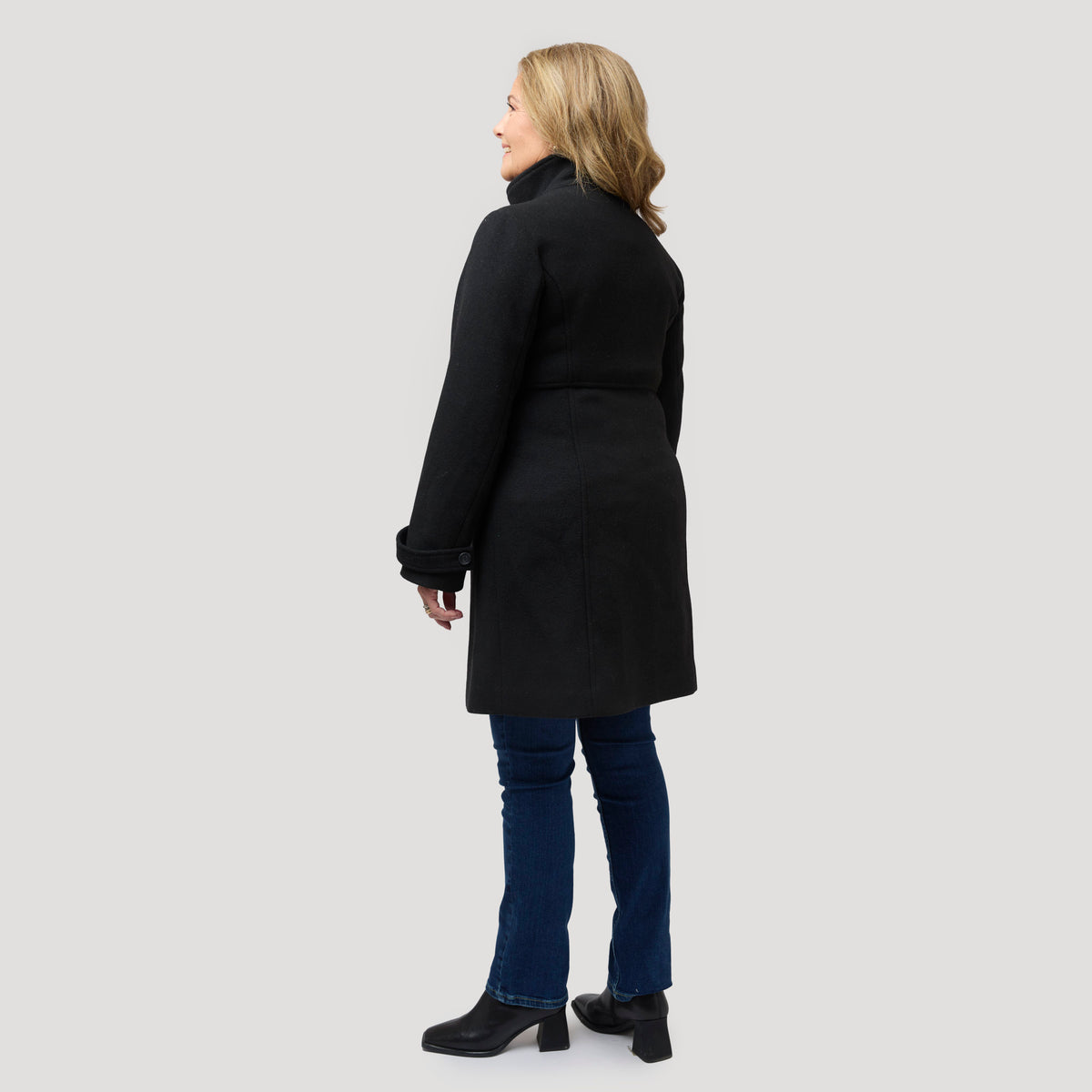 Hilma kappa - Mörkblå