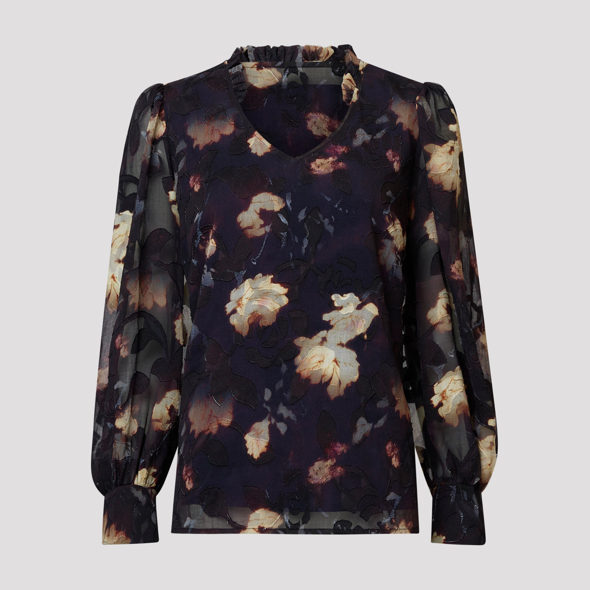 Isabelle blus - Blommig