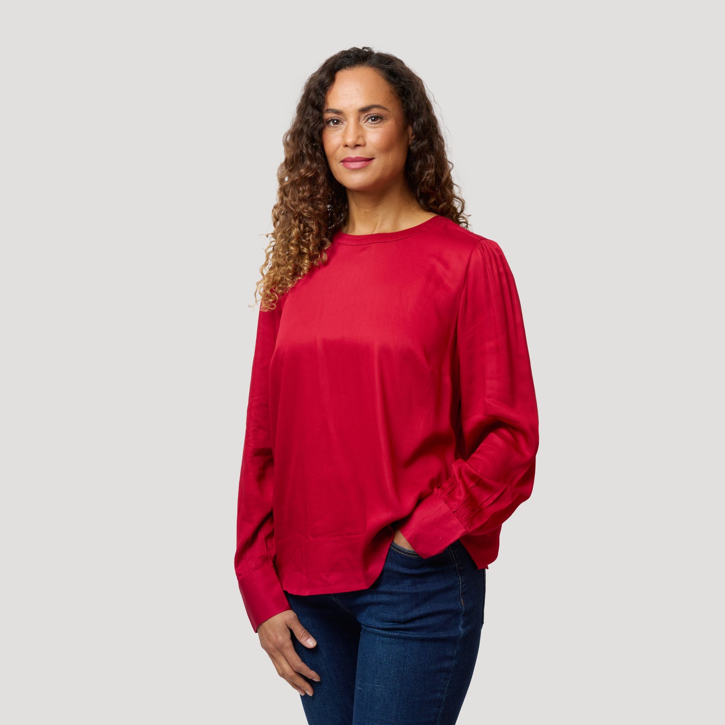 Josefin blus - Röd