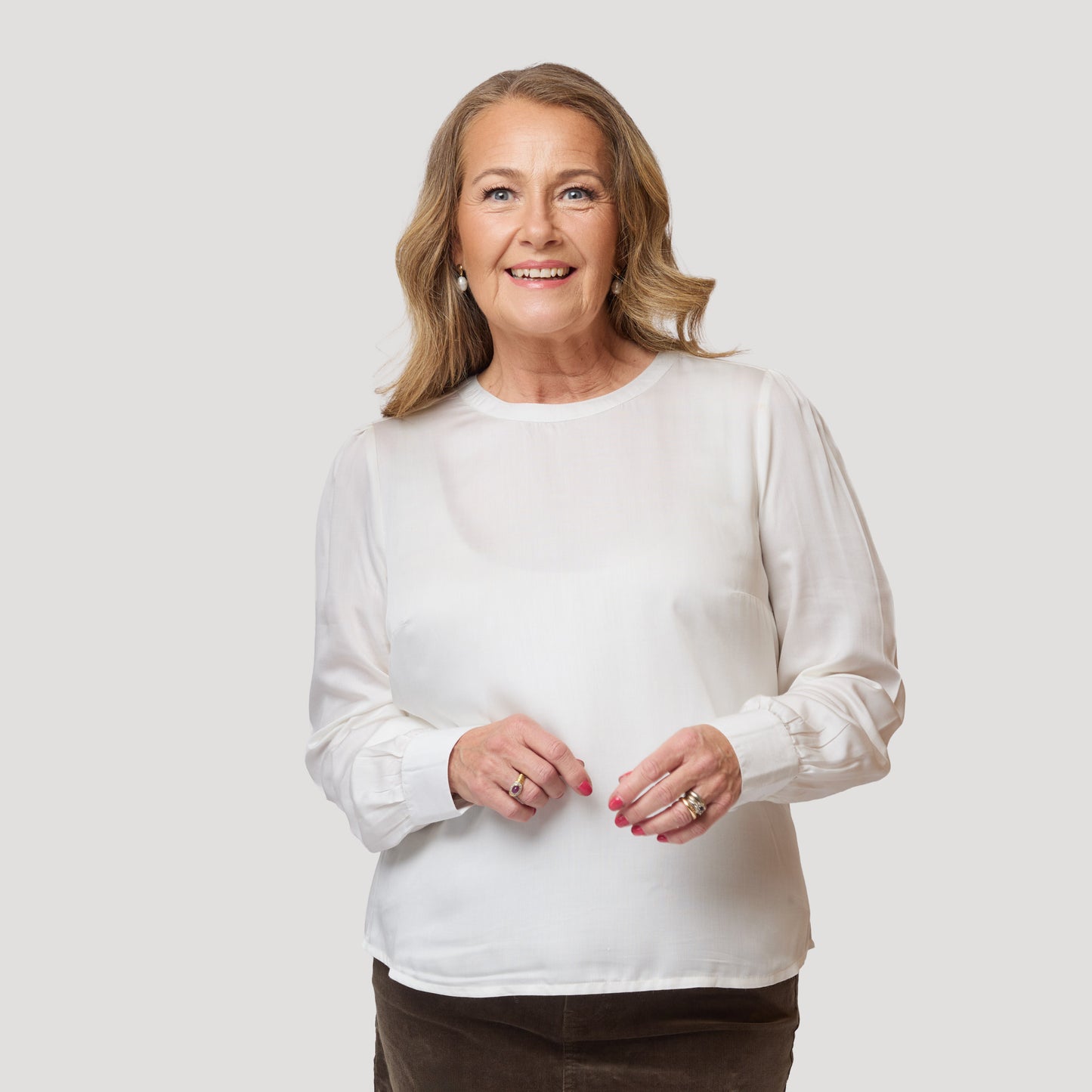Josefin blus - Offwhite