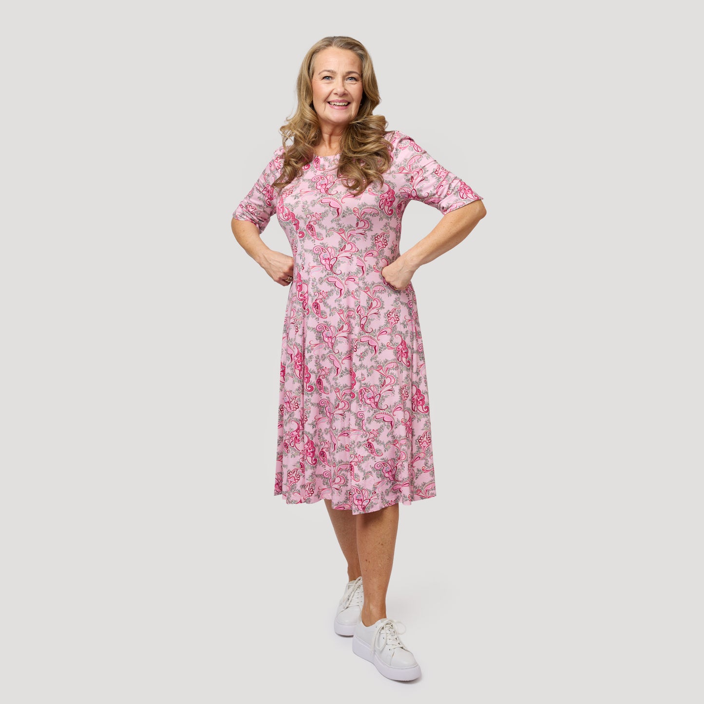 Linda klänning - Rosa