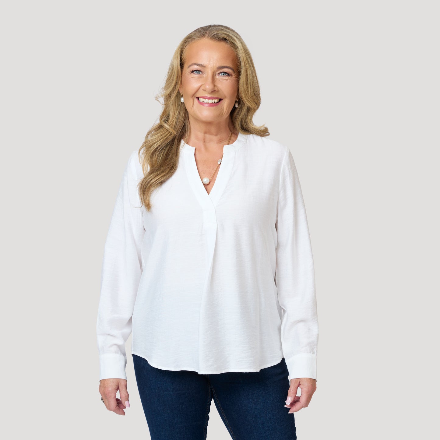 Lizette blus - Offwhite