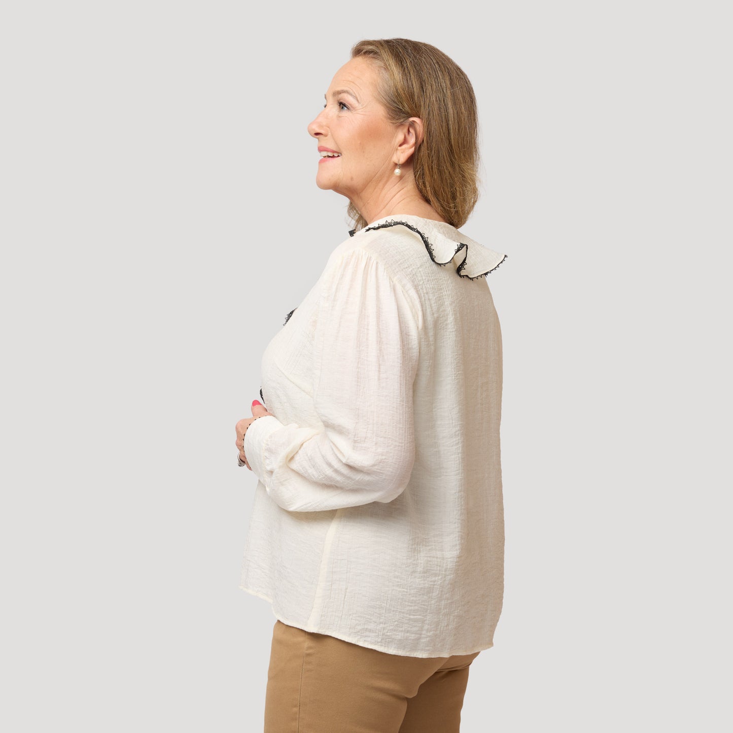 Lydia blus - Offwhite