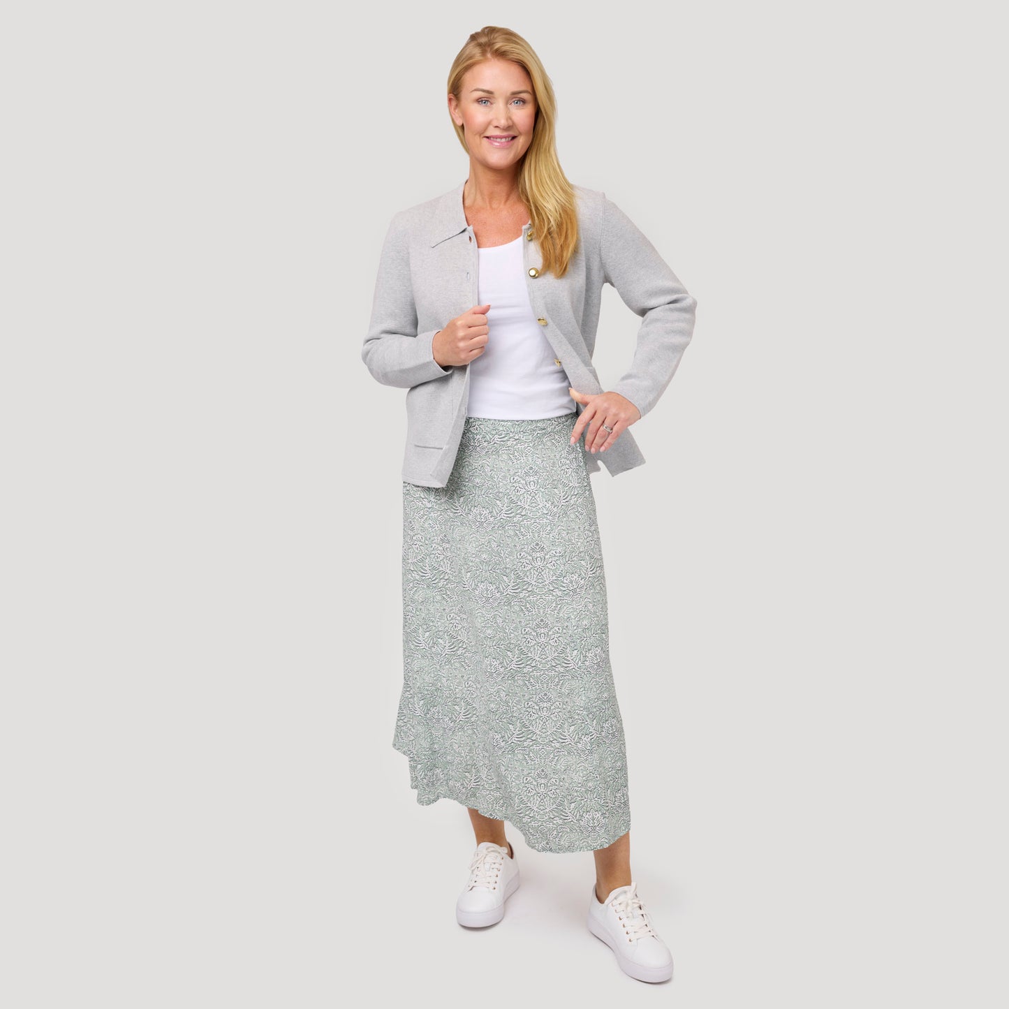 Mia kjol - Grön