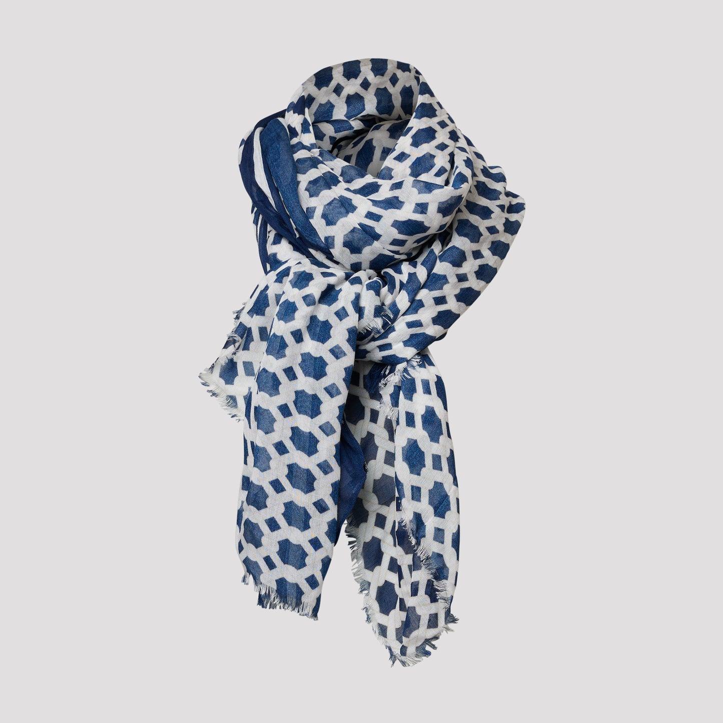 Sally scarf - Mörkblå
