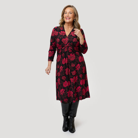 Sasha-mekko - Tummanpunainen