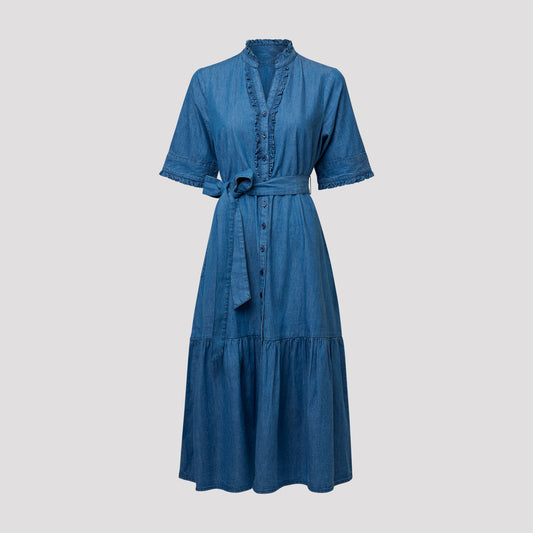 Signe klänning - Denim