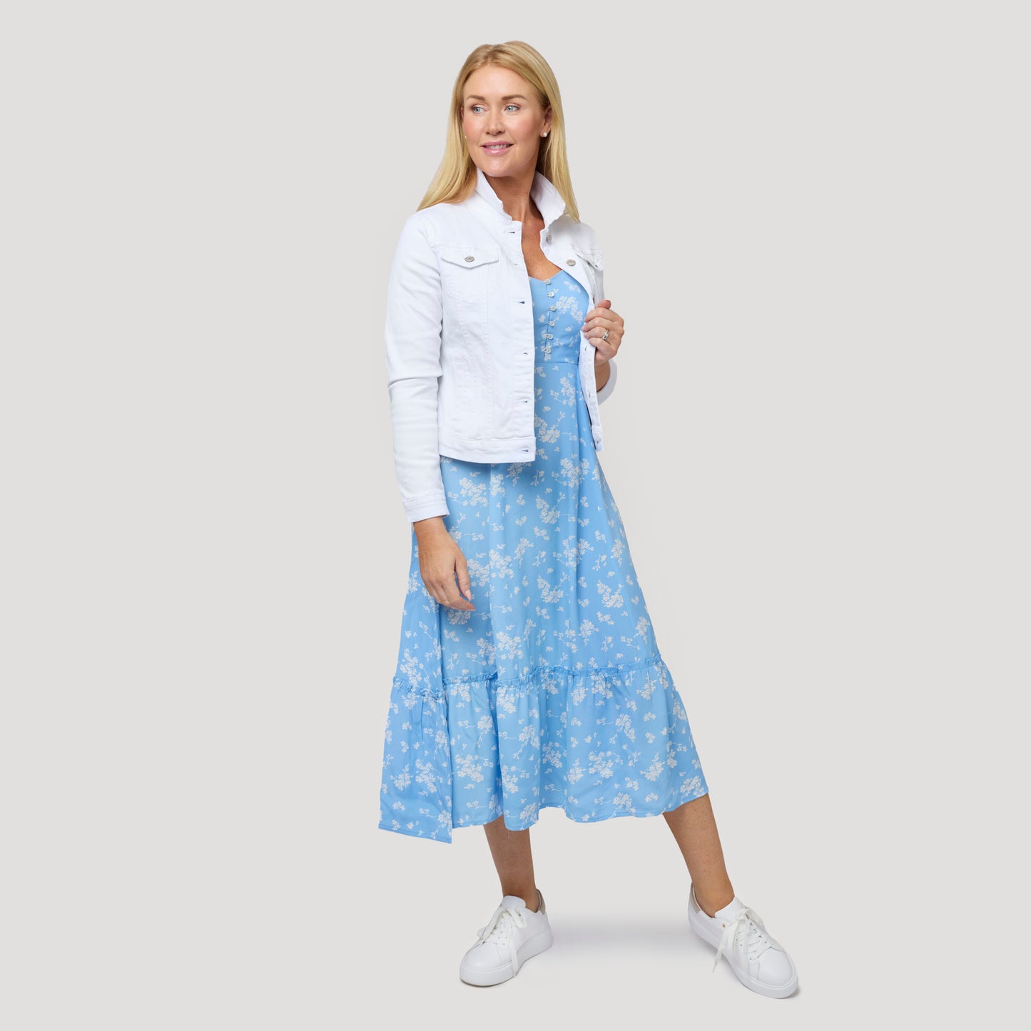 Marika klänning - blå