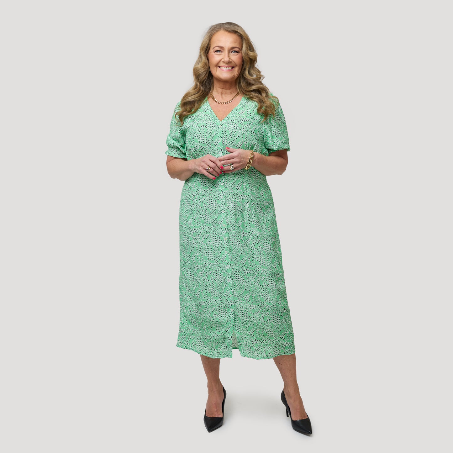 Anne klänning - Grön