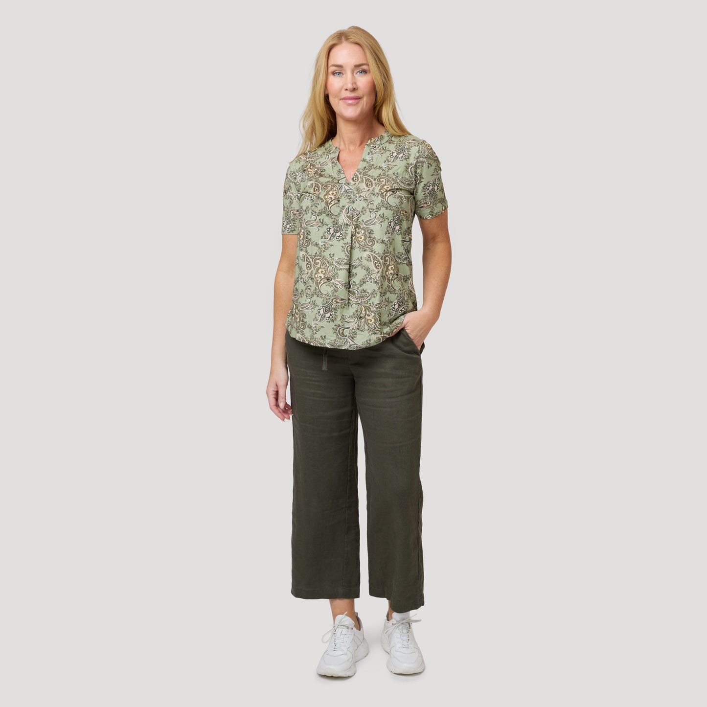 Ylva topp - Grön