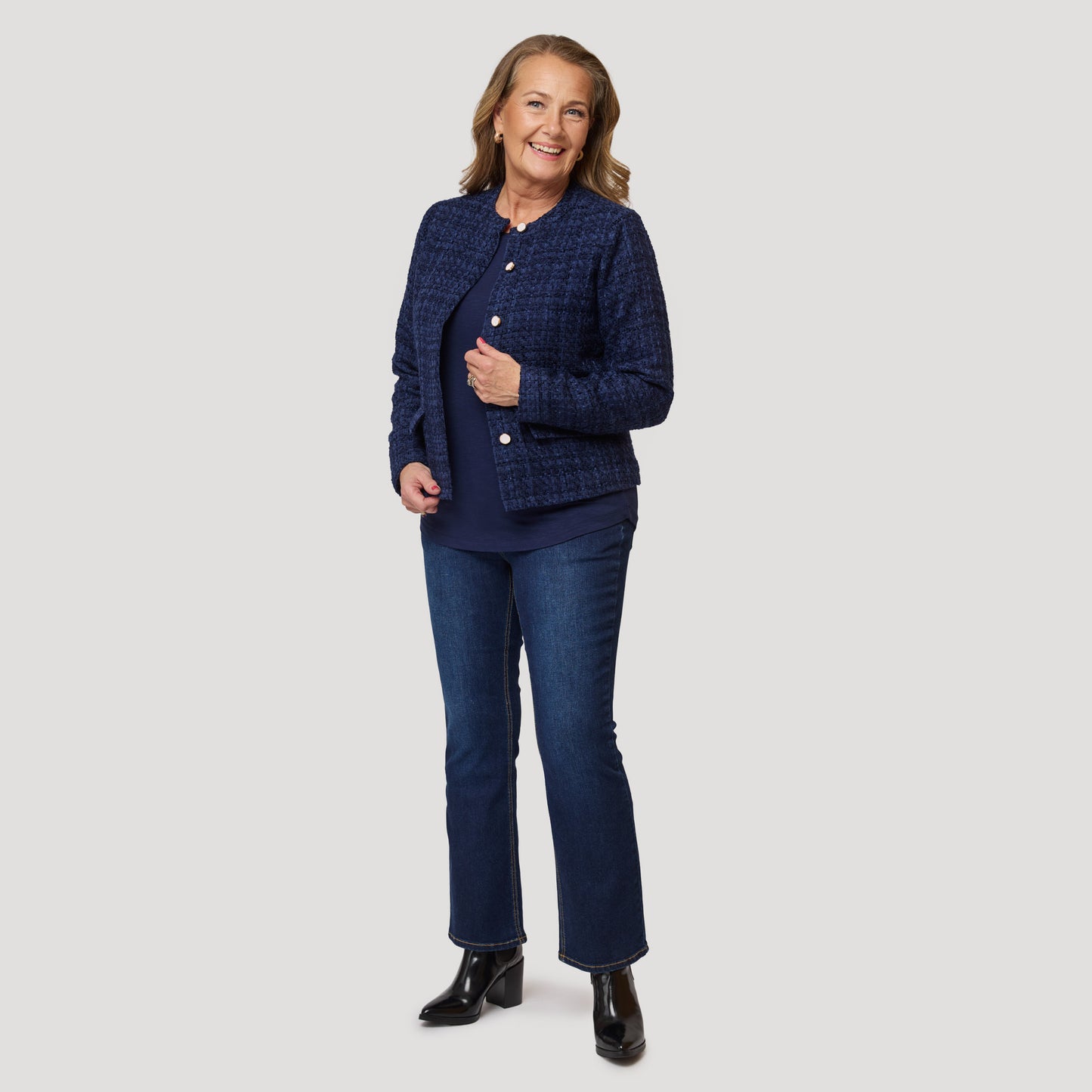 Jennie topp - Mörkblå