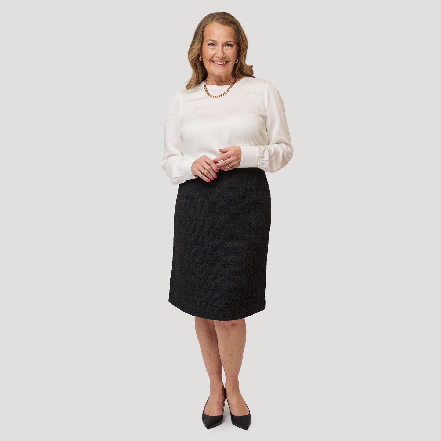 Josefin blus - Offwhite