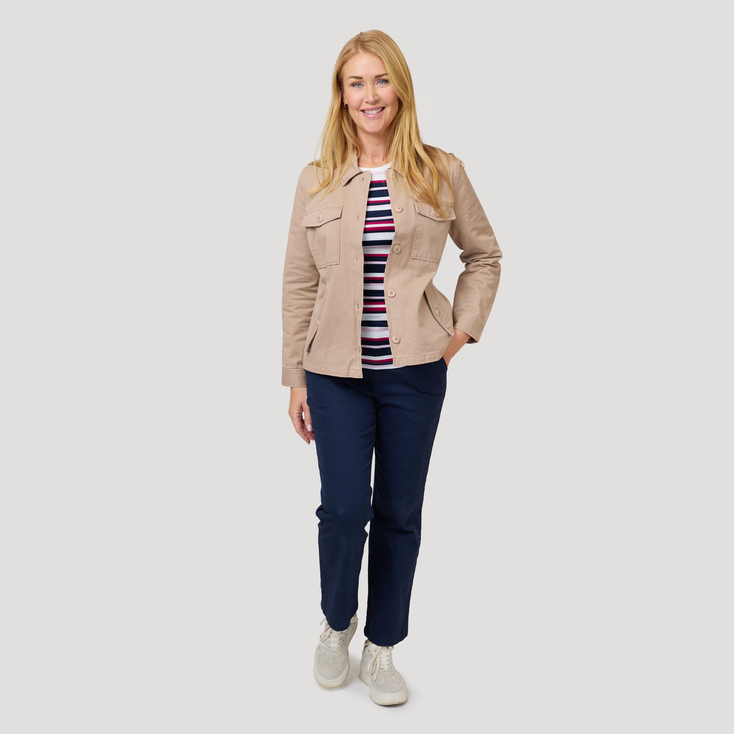 Amy jacka - Beige