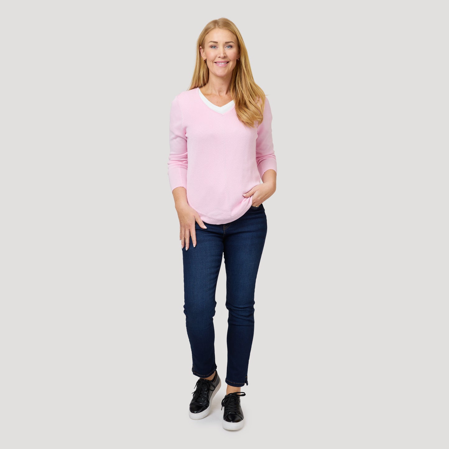 Ines-neulepusero - Pinkki