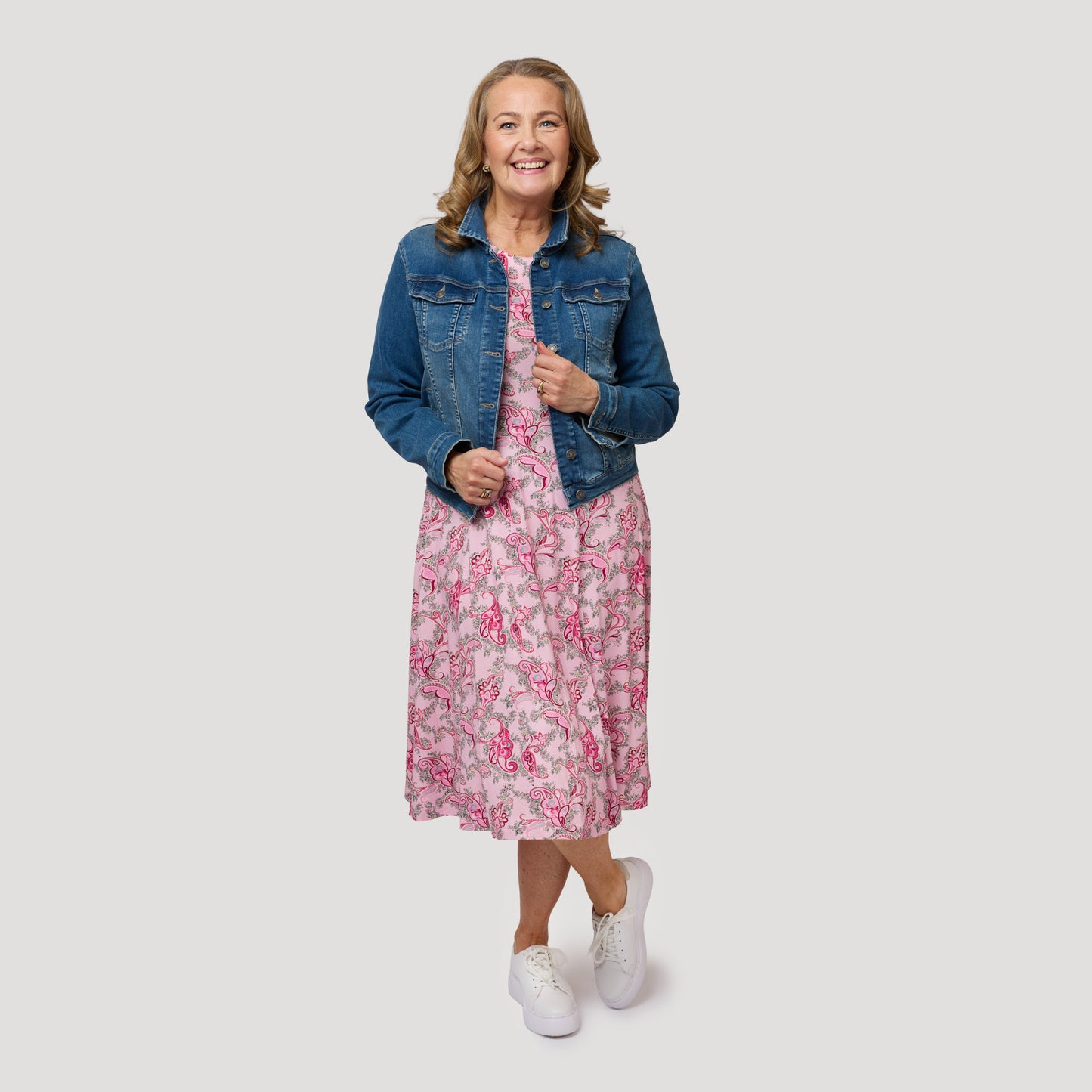 Linda klänning - Rosa