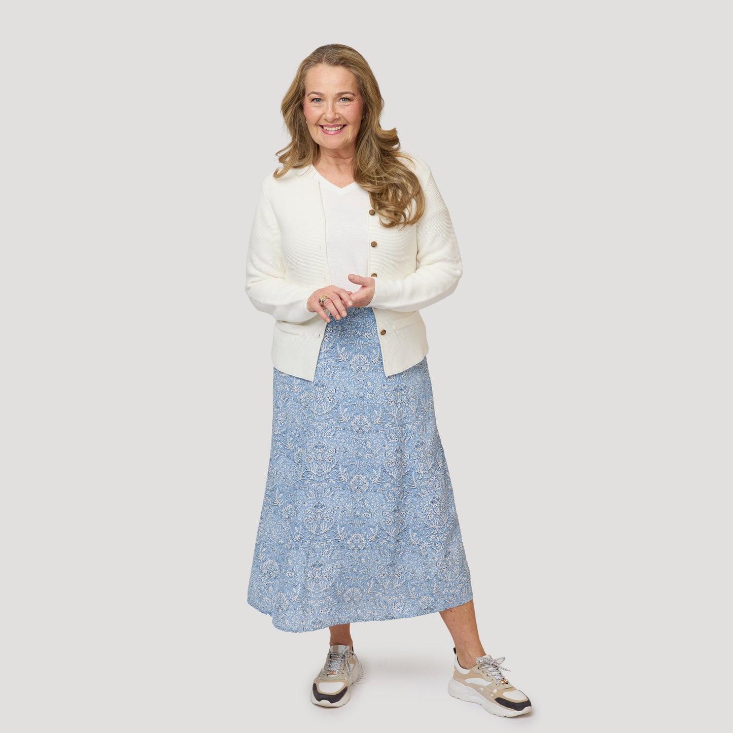 Mia kjol - Blå