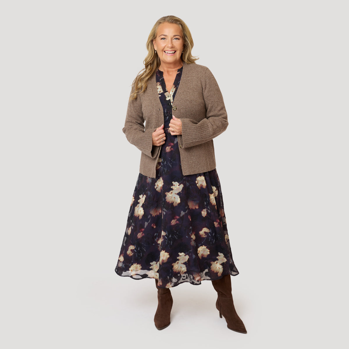 Isabelle klänning - Blommig