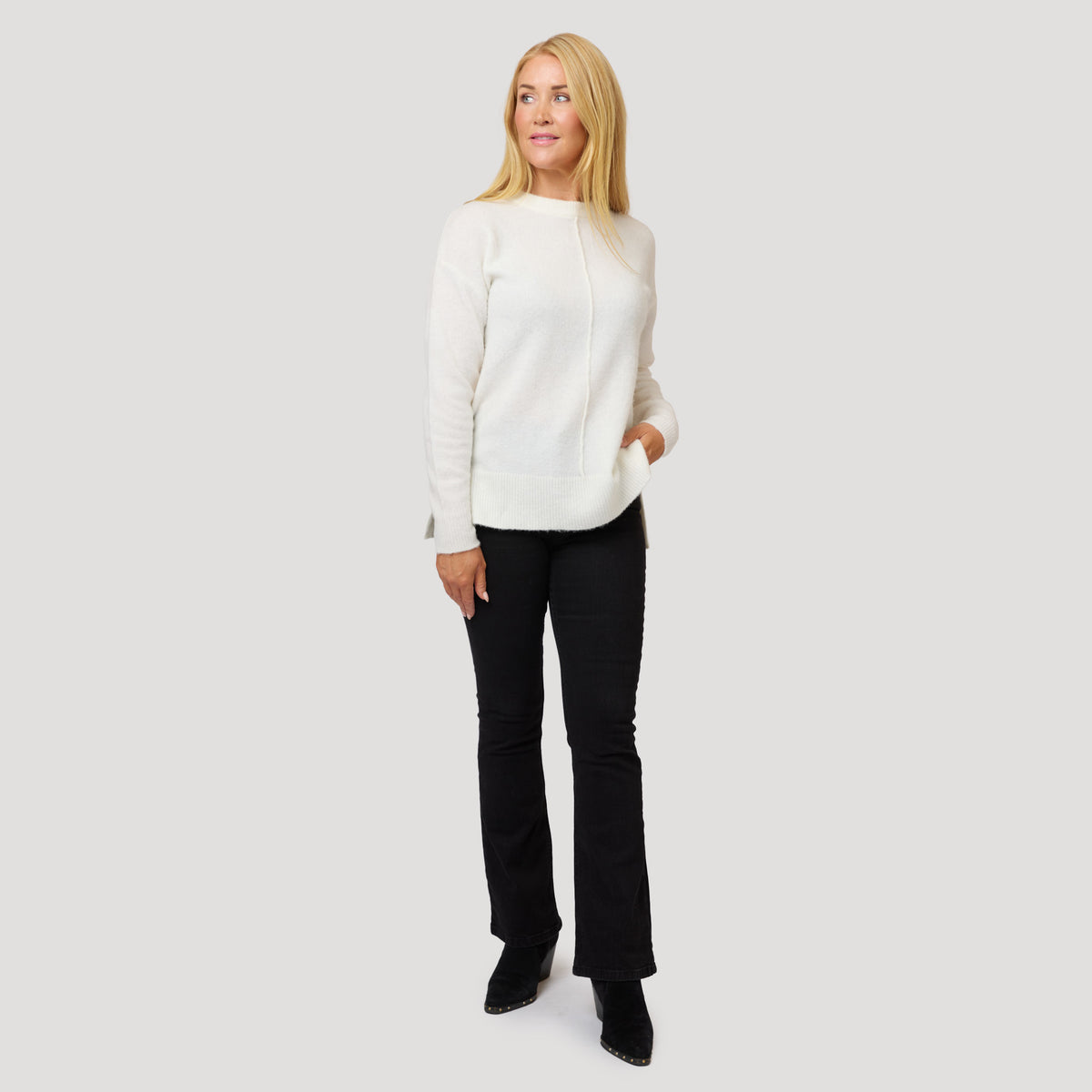 Olga tröja - Offwhite