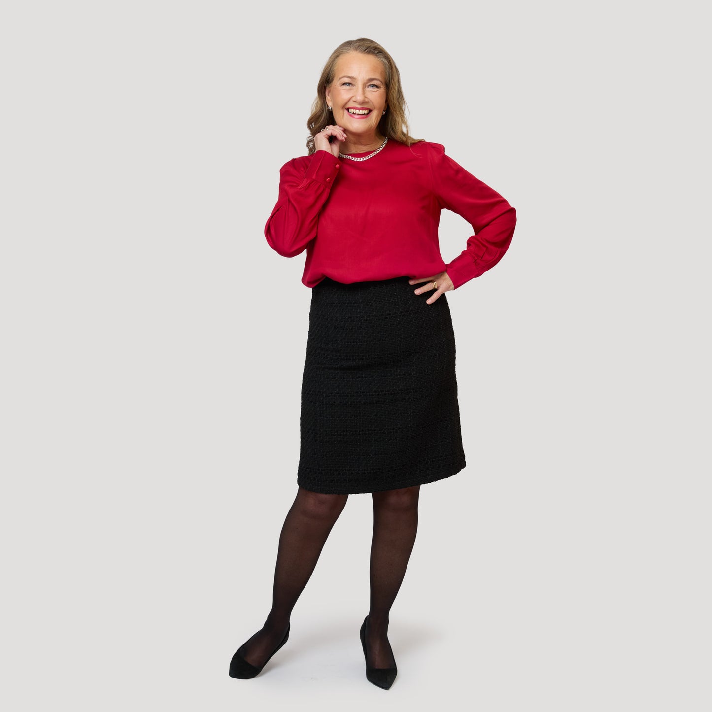 Josefin blus - Röd