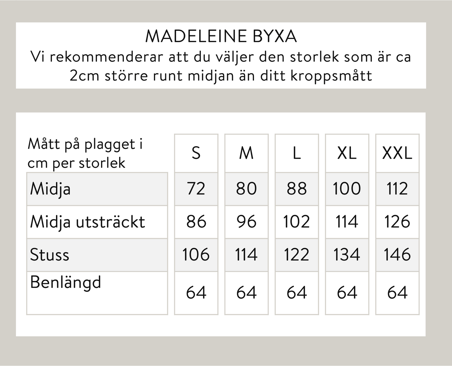 Madeleine byxa - Mörkblå
