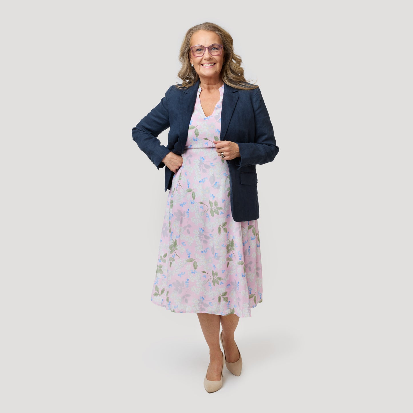 Dora klänning - Flerfärgad