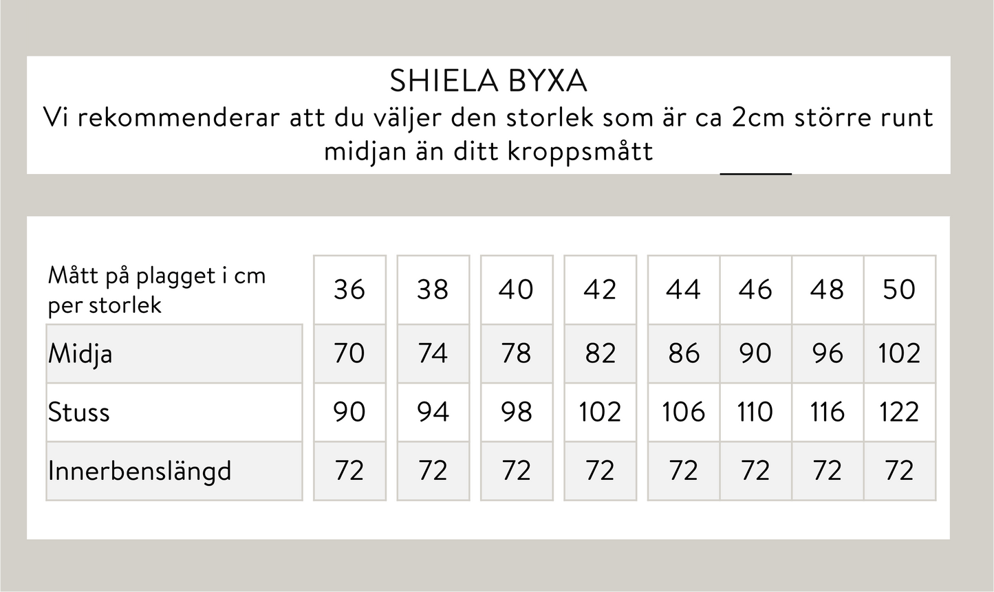 Shiela rak byxa - Mörkblå