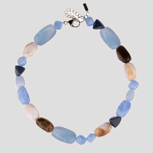 Venice Blue Halsband - Blå