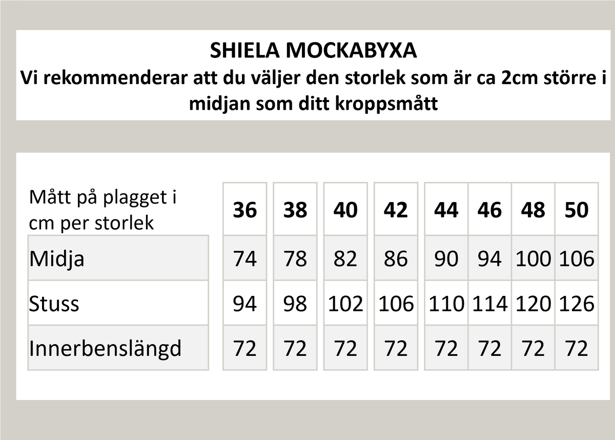 Shiela rak byxa - Svart fuskmocka