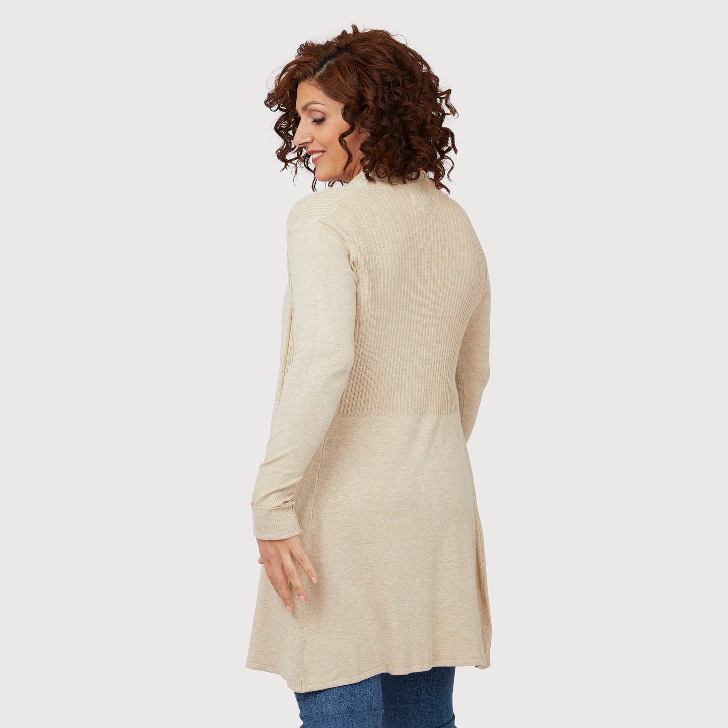 Evelyn neuletakki - beige