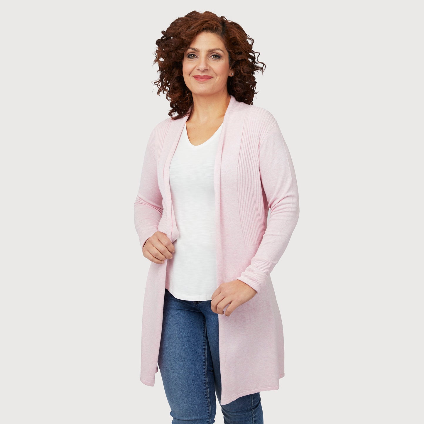 Evelyn cardigan - Rosa