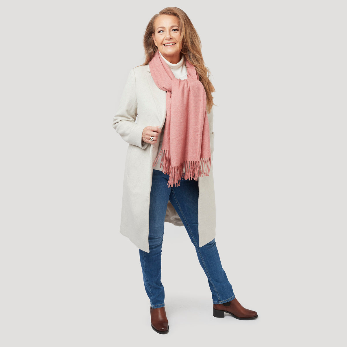 Julia halsduk - rosa