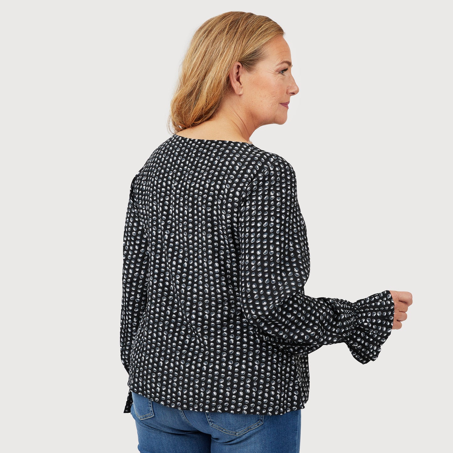 Malin blus - Svart