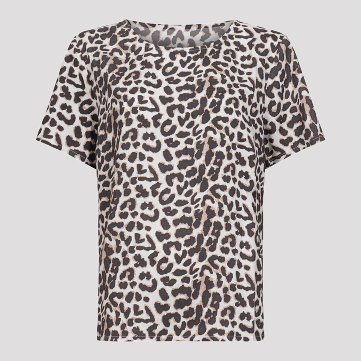 Mimmi blus - Leopardmönstrad