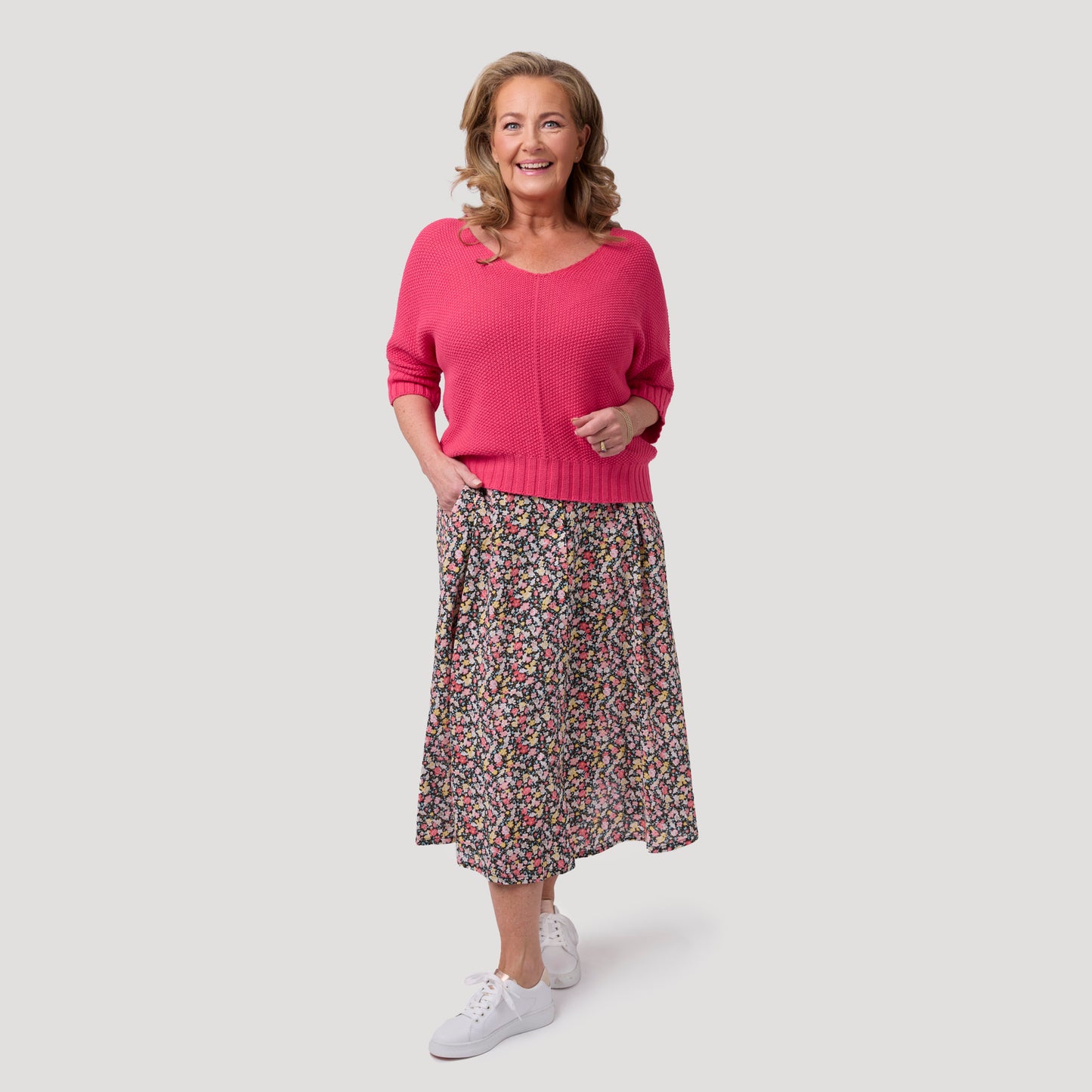 Moa villapaita - koralli