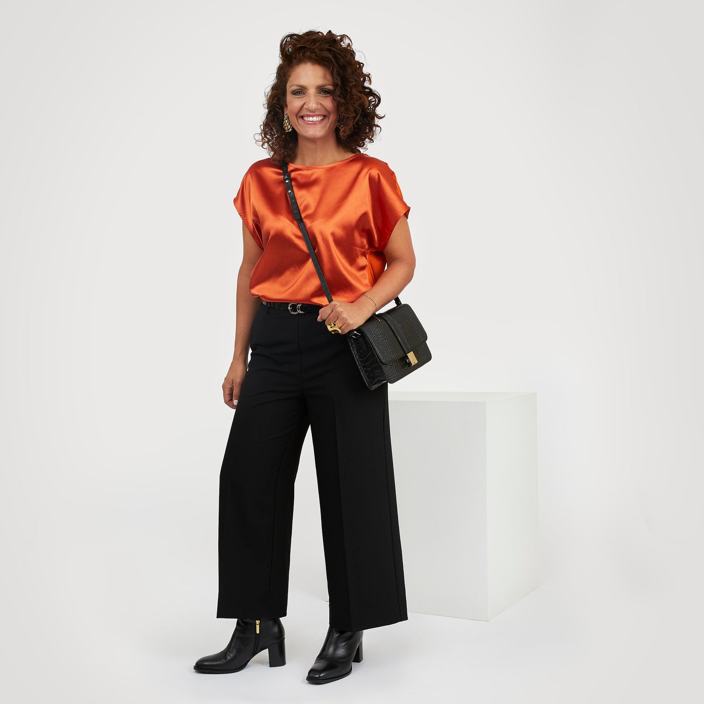 Tanja topp - Orange