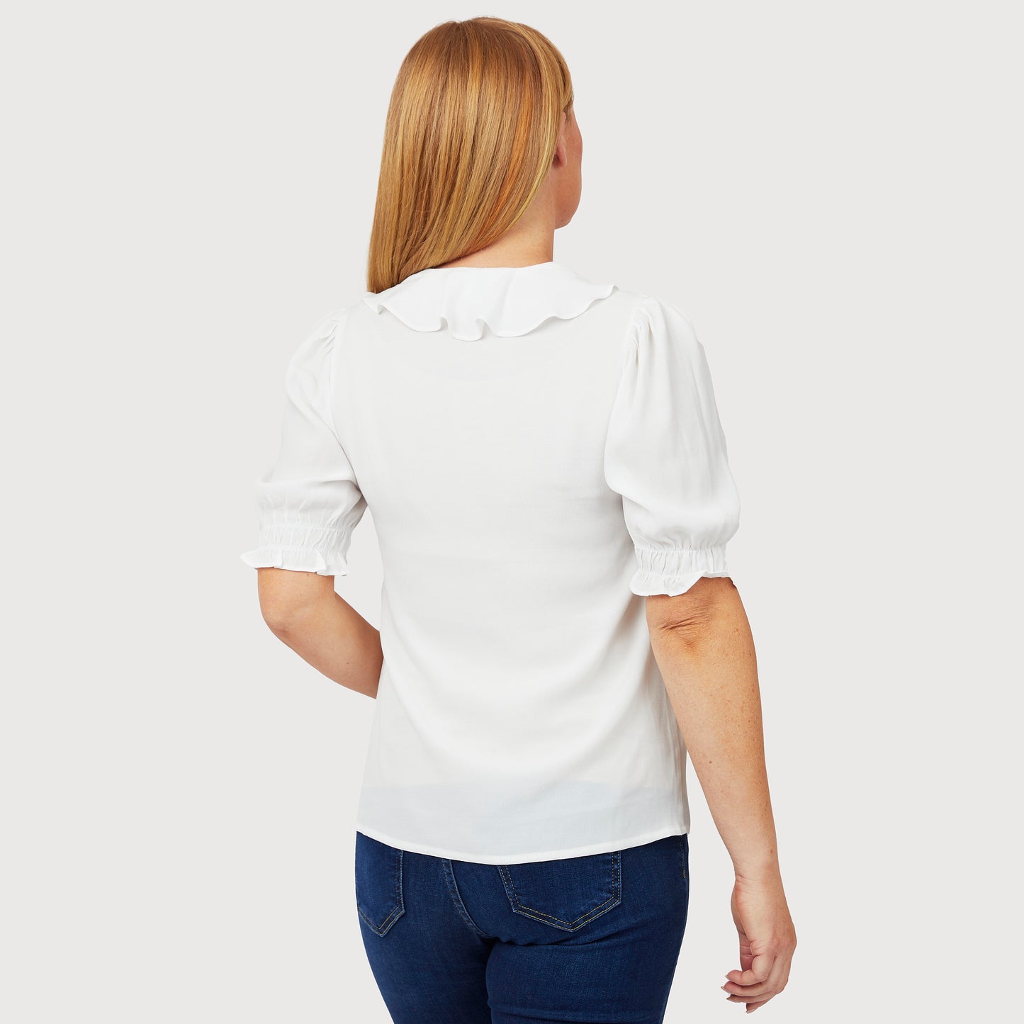 Viola blus - vit